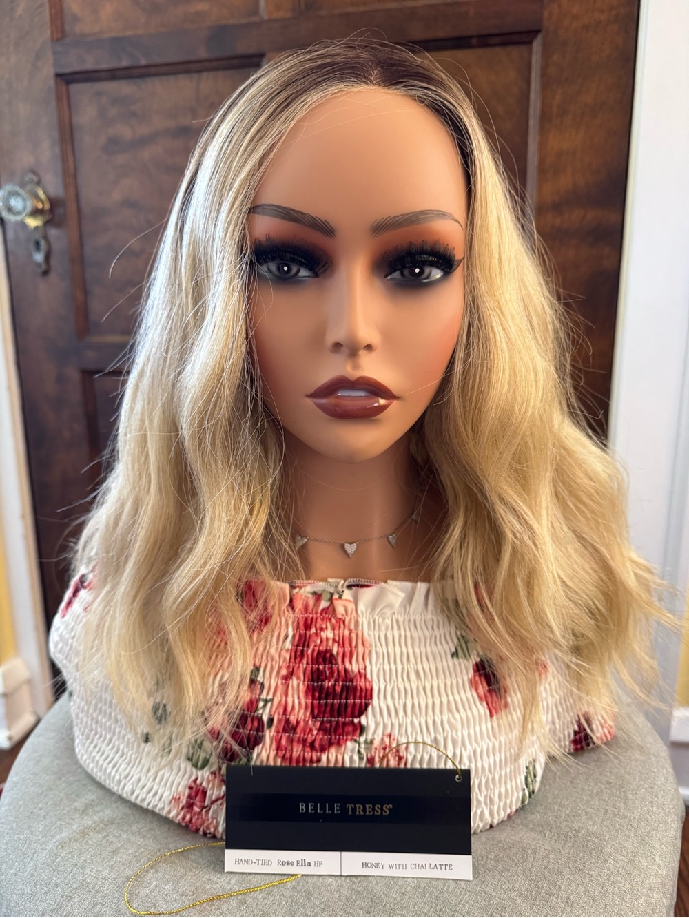 Rose Ella Hand Tied Belle Tress 
Honey Chai Latte